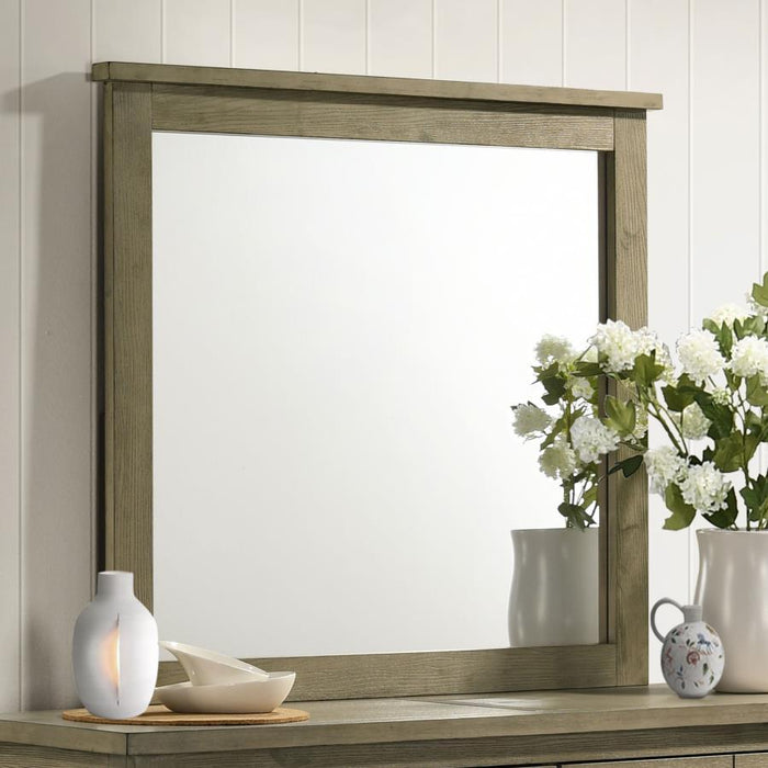 Hazlewood - Dresser Mirror - Vineyard Oak - Simple Home Plus