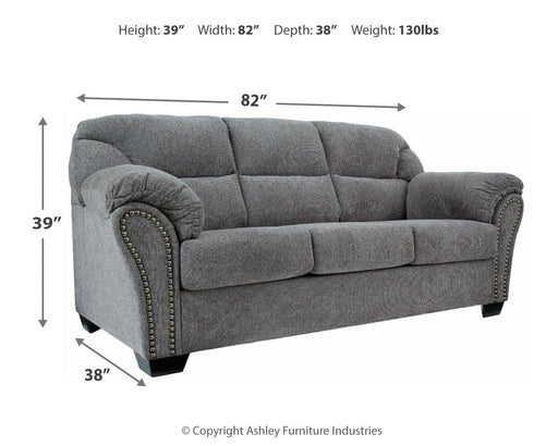 Allmaxx - Pewter - Sofa - Simple Home Plus