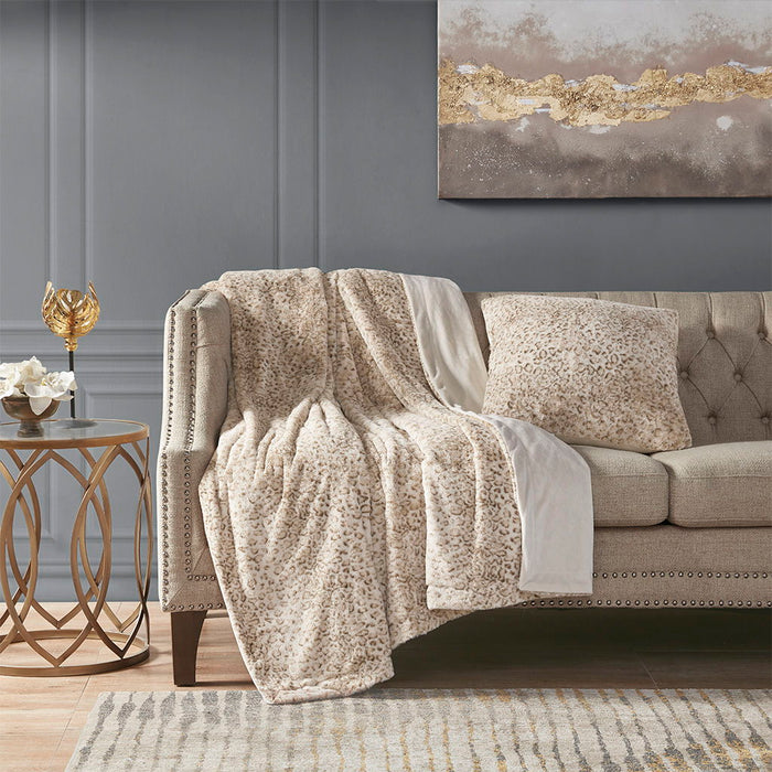 Zuri - Square Pillow - Leopard - Simple Home Plus