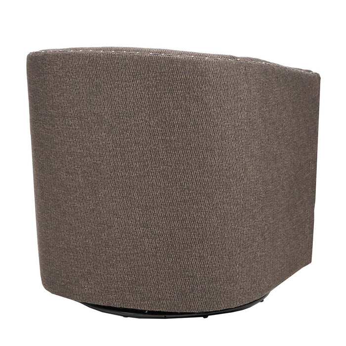 Tyler - Swivel Chair - Chocolate - Simple Home Plus
