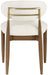Riccio - Fabric Dining Side Chair (Set of 2) - Walnut Frame - Simple Home Plus