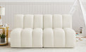Arc - Velvet 2 Seats Modular Sofa - Simple Home Plus