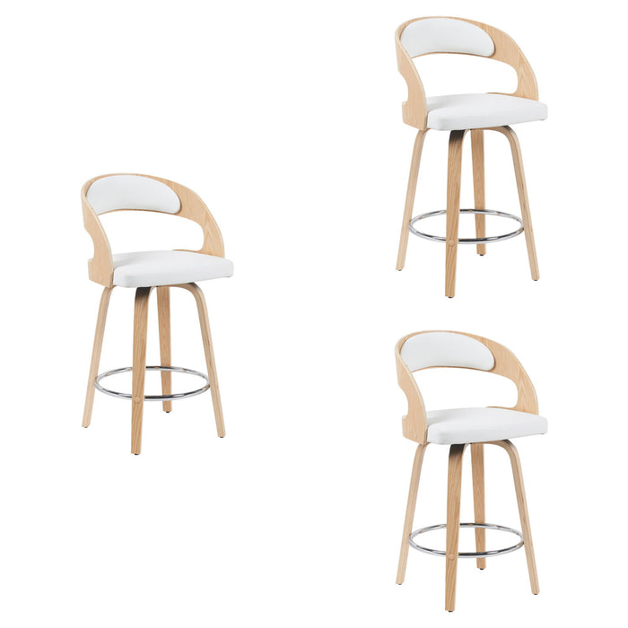 Shelly - 26" Counter Height Swivel Bar Stool - Simple Home Plus