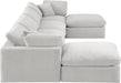 Comfy - 6 Piece Velvet Modular Double Chaise Sectional - Simple Home Plus