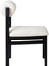 Roundhill - Fabric Dining Chair (Set of 2) - Black Frame - Simple Home Plus