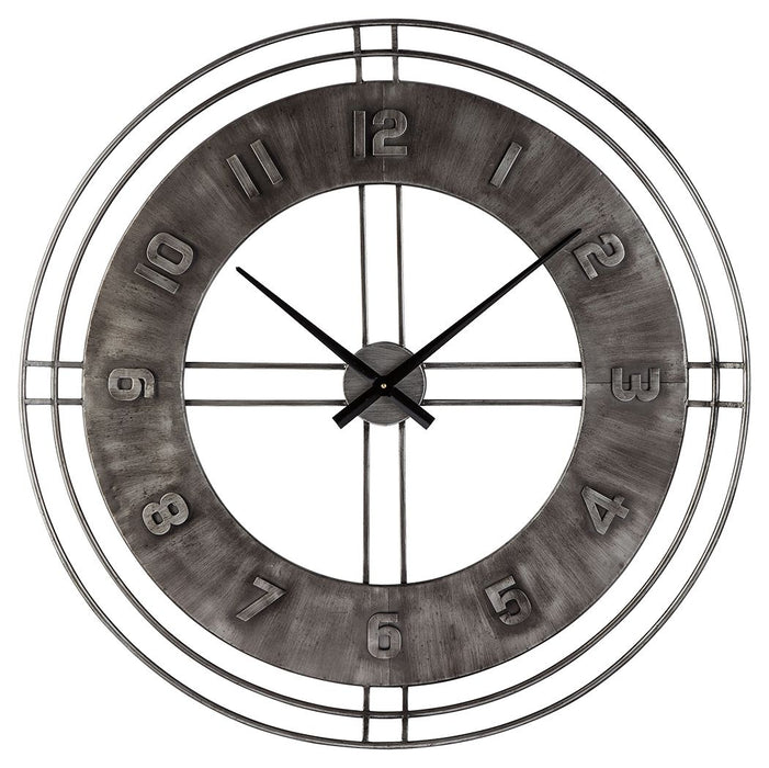 Ana Sofia - Antique Gray - Wall Clock - Simple Home Plus