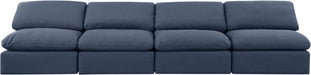 Indulge - Linen 4 Seat Modular Armless Sofa - Simple Home Plus
