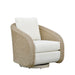 Pavilion - Outdoor Swivel Club Chair - White - Simple Home Plus