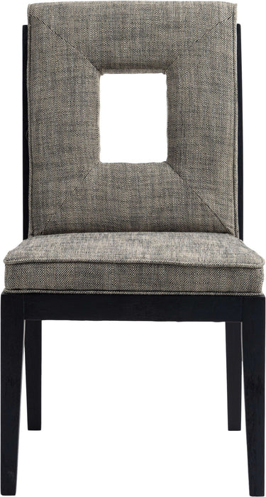Gwendolyn - Dining Side Chair With Black Frame (Set of 2) - Simple Home Plus
