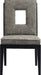 Gwendolyn - Dining Side Chair With Black Frame (Set of 2) - Simple Home Plus