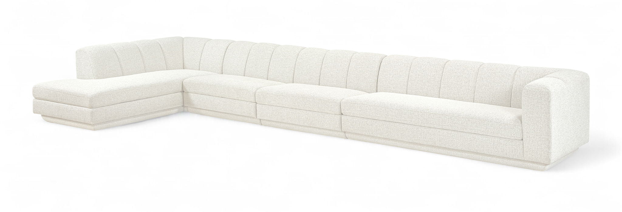Modari - Sectional - Cream - Simple Home Plus