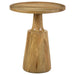 Ixia - Round Solid Mango Wood Accent Side Table - Simple Home Plus