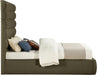 Adam - Boucle Fabric Bed With 70.5" Headboard - Simple Home Plus