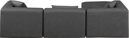 Cube - 4 Piece Modular Sectional With Chaise - Simple Home Plus