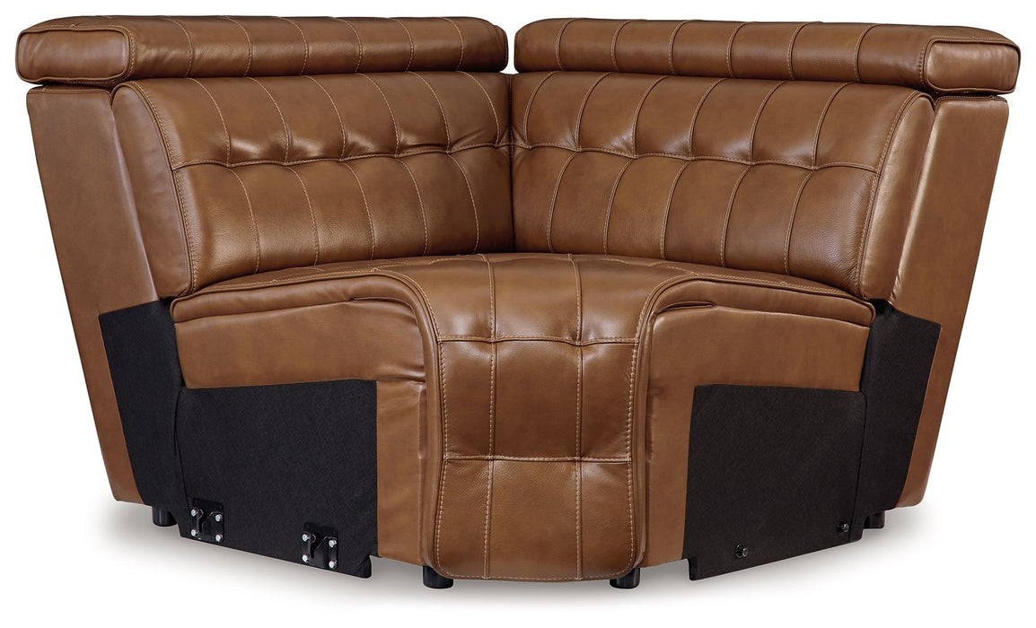Temmpton - Wedge With Manual Headrest - Chocolate - Simple Home Plus