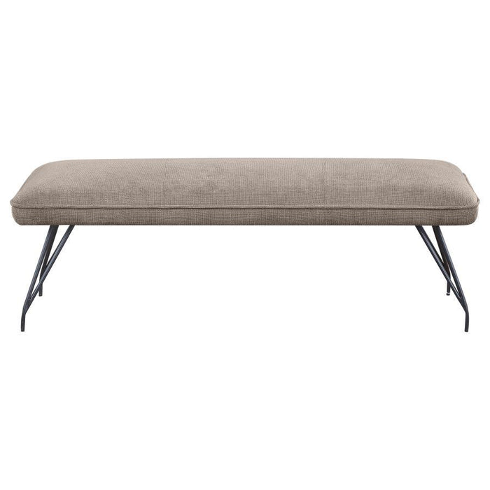 Dodson - Fabric Upholstered Dining Bench - Simple Home Plus