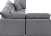 Indulge - Velvet 4 Piece Modular Sectional - Simple Home Plus