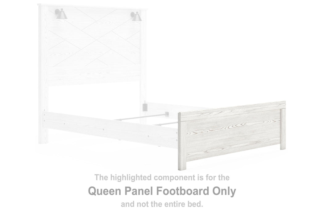 Gerridan - Queen Panel Footboard - White - Simple Home Plus