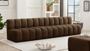 Arc - Velvet 4 Seats Modular Sofa - Simple Home Plus