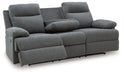 Side-Swipe - Reclining Sofa With Drop Down Table - Simple Home Plus