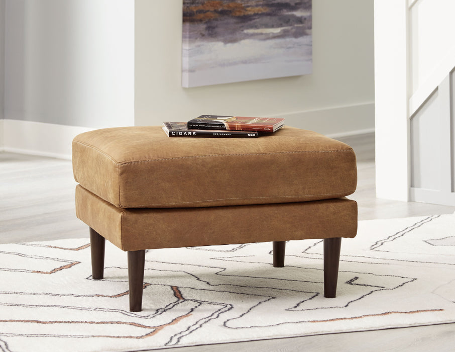 Telora - Caramel - Ottoman - Simple Home Plus