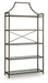 Bernonly - Antique Bronze Finish - Bookcase - Simple Home Plus