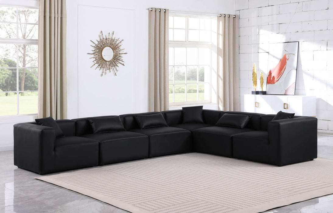 Cube - 6 Piece Modular Corner Sectional - Simple Home Plus