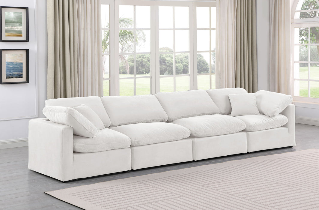 Indulge - Velvet 4 Seat Modular Sofa - Simple Home Plus