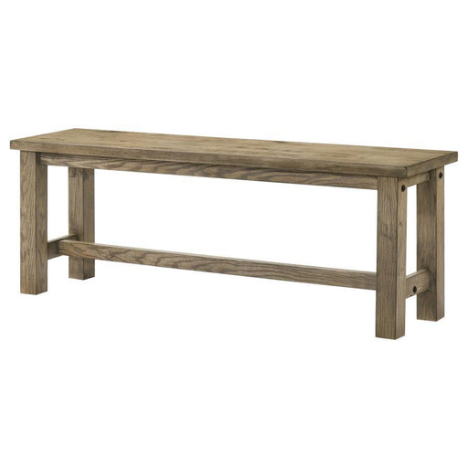 Cardova - 51" Solid Wood Dining Bench - Vineyard Oak - Simple Home Plus
