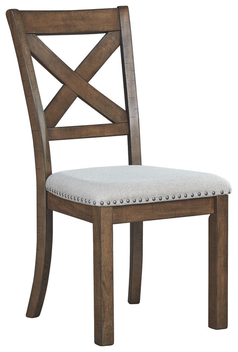 Moriville - Beige - Dining UPH Side Chair (Set of 2) - Simple Home Plus