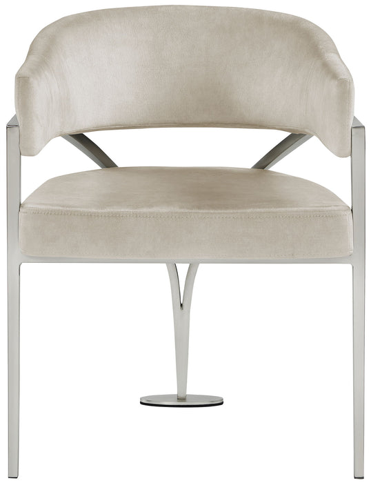 Madelyn - Dining Chair (Set of 2) - Brushed Chrome - Simple Home Plus