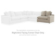 Maxton Heights - RAF Corner Chair - Pebble - Simple Home Plus
