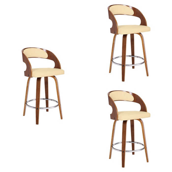 Shelly - 26" Counter Height Swivel Bar Stool - Simple Home Plus