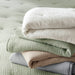 Breeze - Gauze Embroidered Euro Sham - Sage - Simple Home Plus