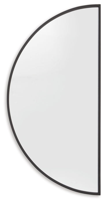 Denlow - Black - Accent Mirror - Simple Home Plus