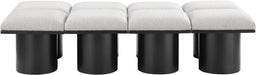 Pavilion - 8 Piece Modular Bench With Black Base - Simple Home Plus