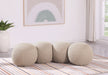 Apollo - Boucle Fabric Bench - Simple Home Plus