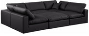 Comfy - 6 Piece Faux Leather Sectional - Simple Home Plus