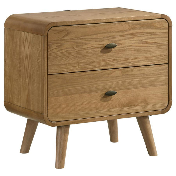 Robyn - 2-Drawer Nightstand - Simple Home Plus