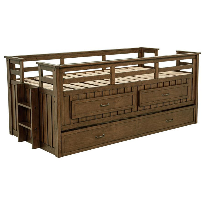 Carlsbad - Wood Captains Bed With Trundle - Simple Home Plus