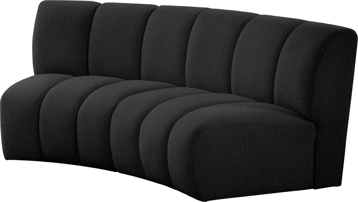 Infinity - 2 Piece Boucle Modular Sectional - Simple Home Plus