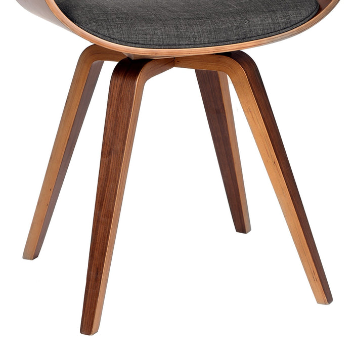 Summer - Modern Chair - Walnut Wood - Simple Home Plus