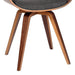 Summer - Modern Chair - Walnut Wood - Simple Home Plus