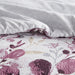Gabby - Twin/Twin Long Reversible Floral Botanical Seersucker Comforter Set - Plum/Gray - Simple Home Plus