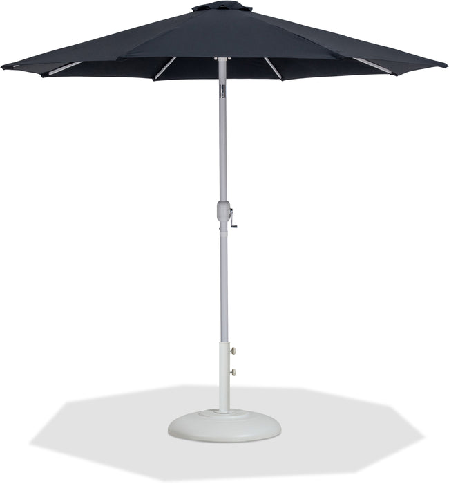 Fiji - Aluminum Patio Umbrella With Round White Base - Simple Home Plus
