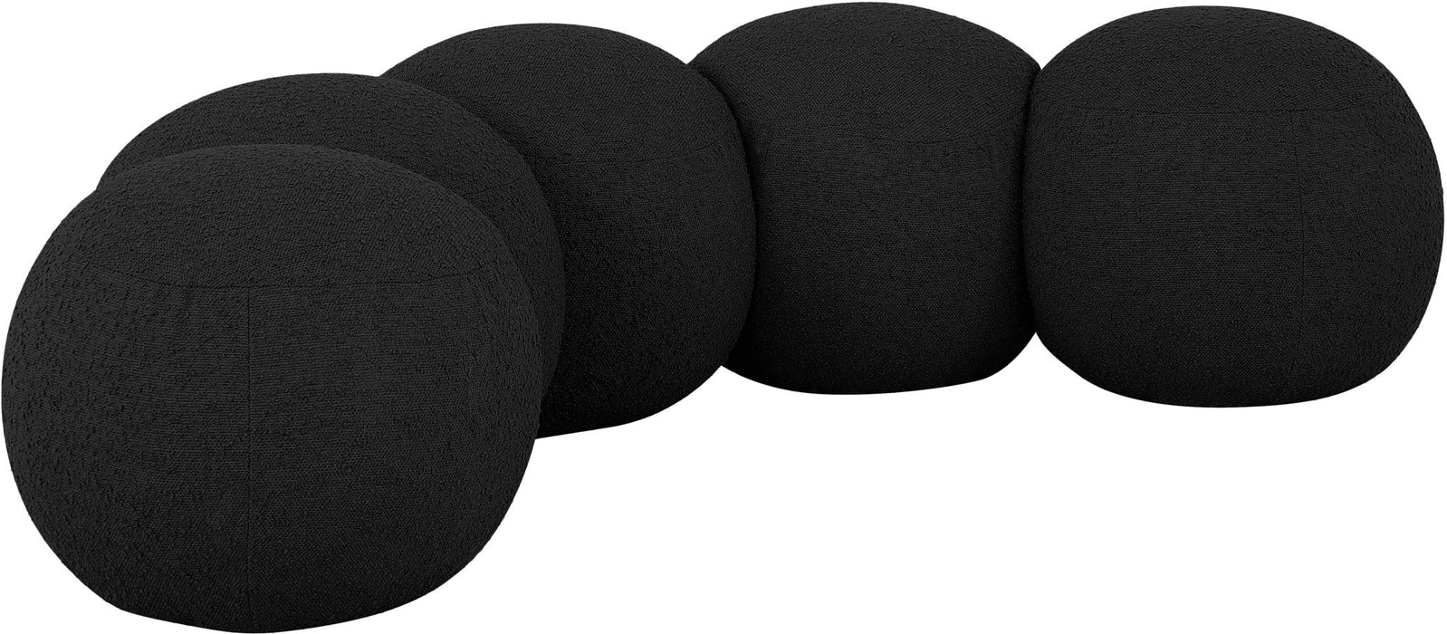 Apollo - Boucle Fabric Bench - Simple Home Plus
