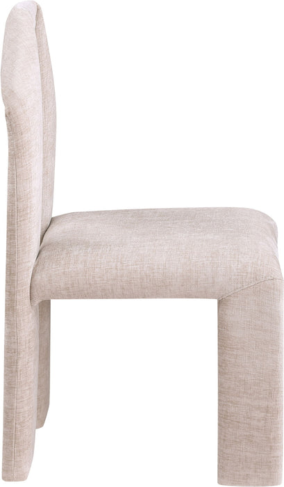 Bennett - Chenille Dining Chair (Set of 2) - Simple Home Plus