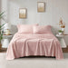 Micro Fleece - King Sheet Set - Blush - Simple Home Plus