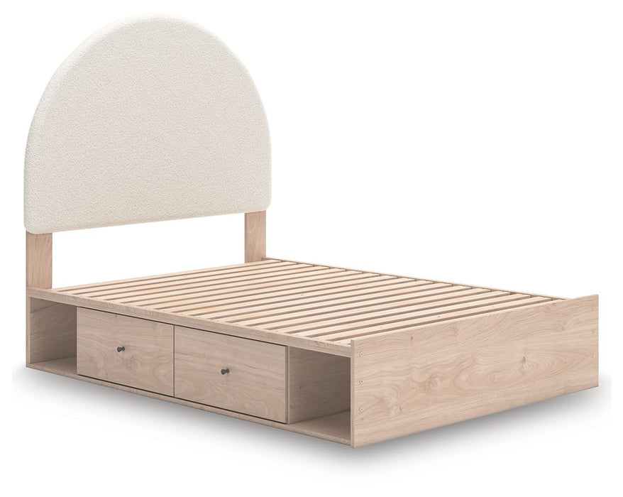 Arloster - Upholstered Panel Bed - Simple Home Plus