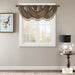 Elena - Waterfall Embellished Valance - Bronze - Simple Home Plus